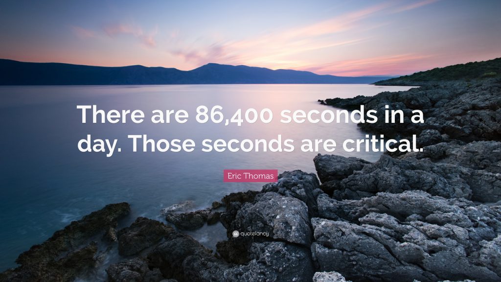 seconds in a day