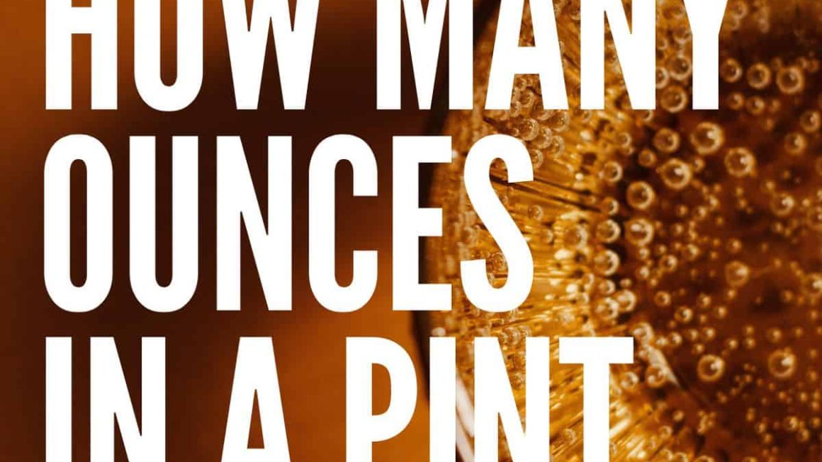 how many ounces in a pint