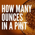 how many ounces in a pint