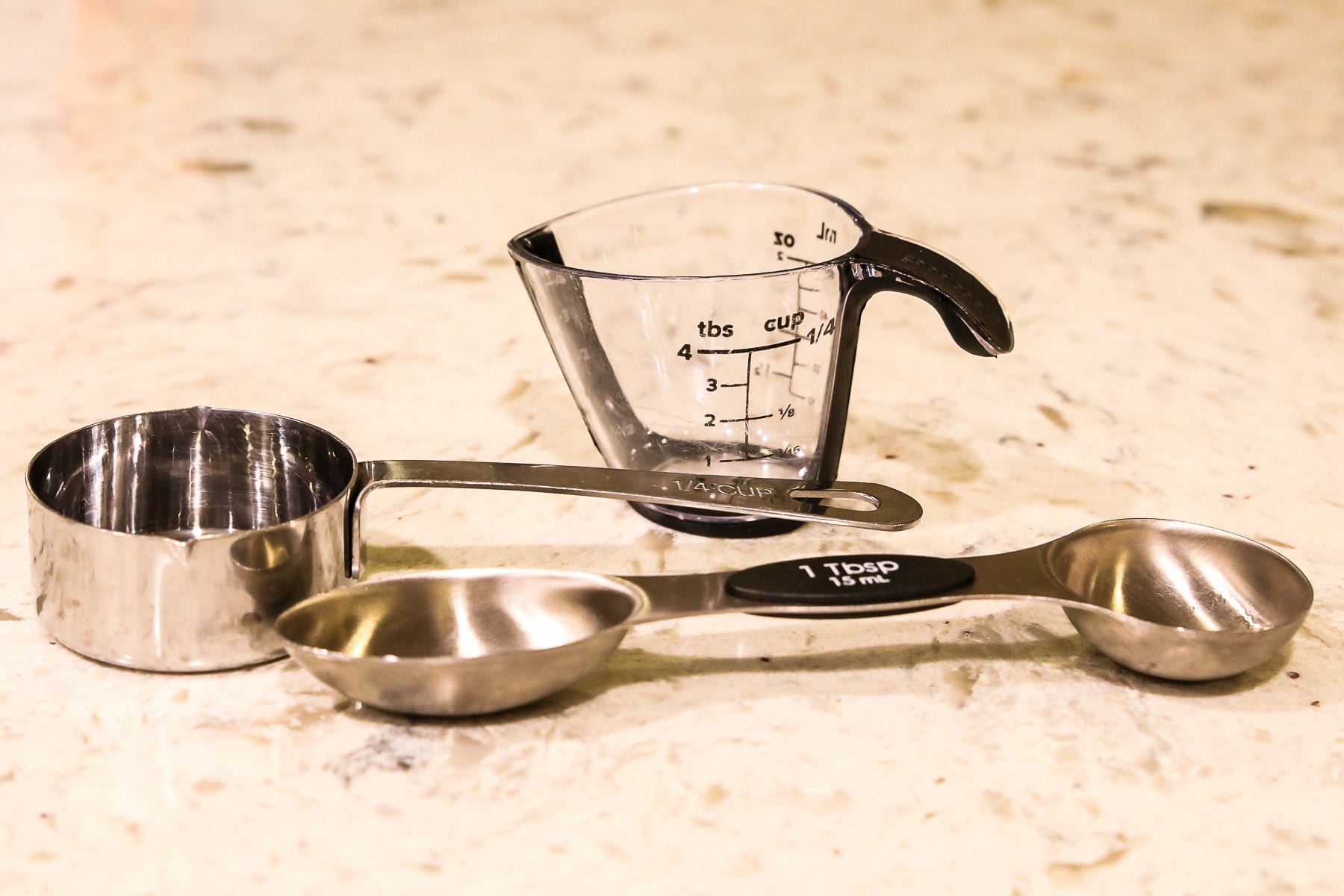 1/4 a cup is how many tablespoons