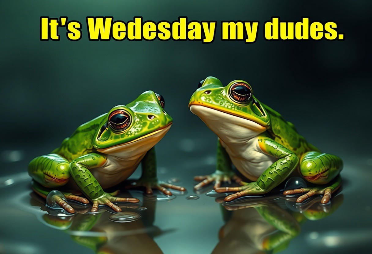 its wednesday my dudes