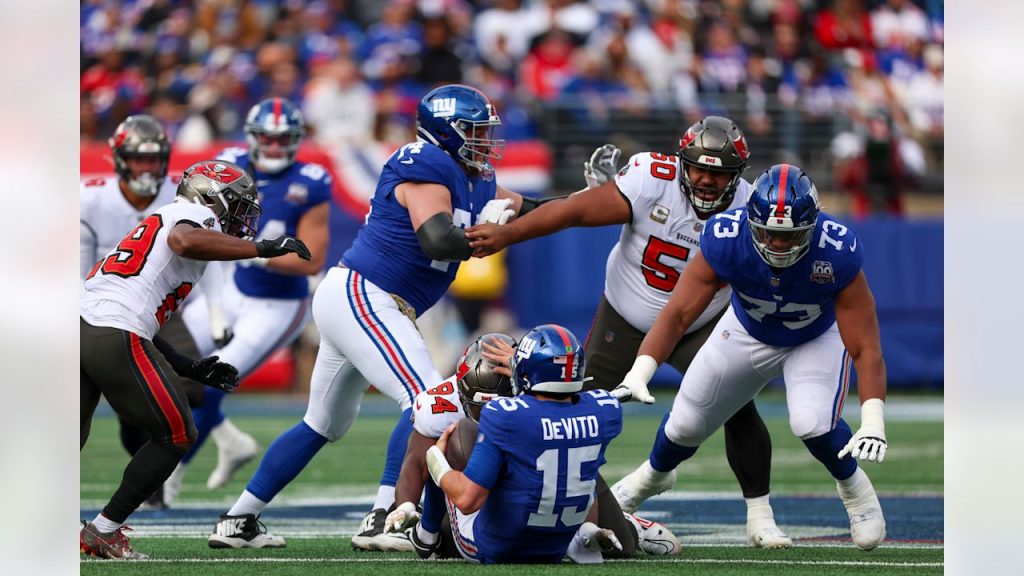 tampa bay buccaneers vs new york giants match player stats