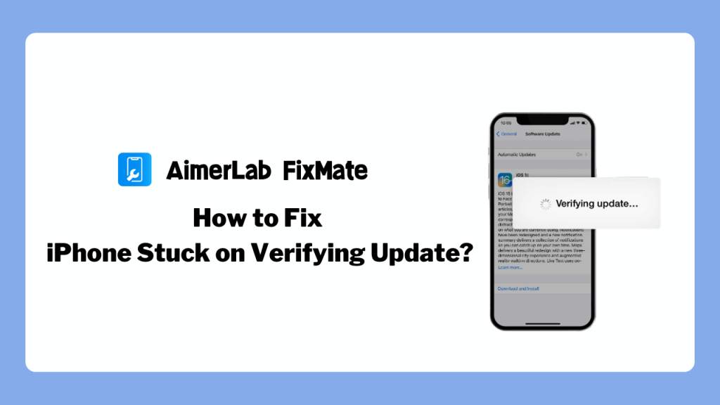 iphone stuck on verifying update

