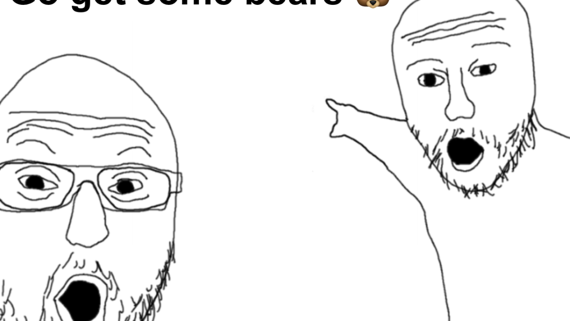 wojak pointing