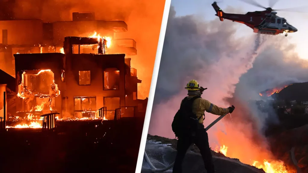 can you use salt water to put out a fire