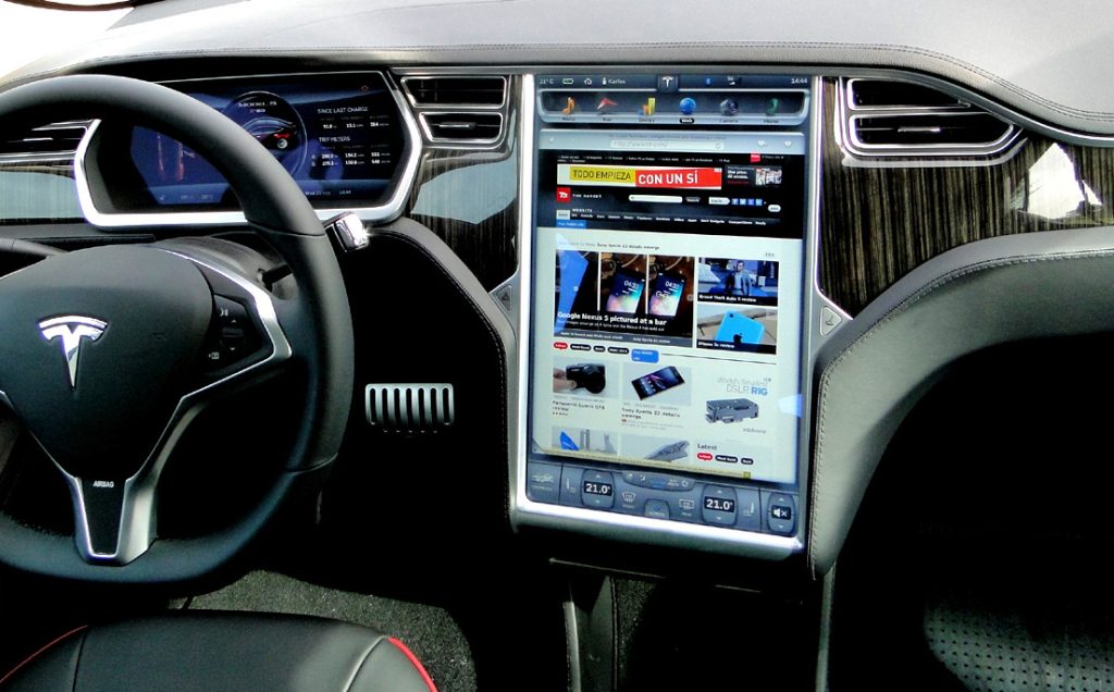 tesla internet