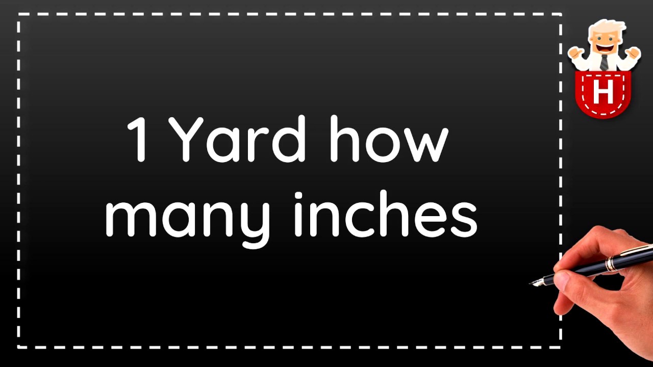 how many inches in one yard