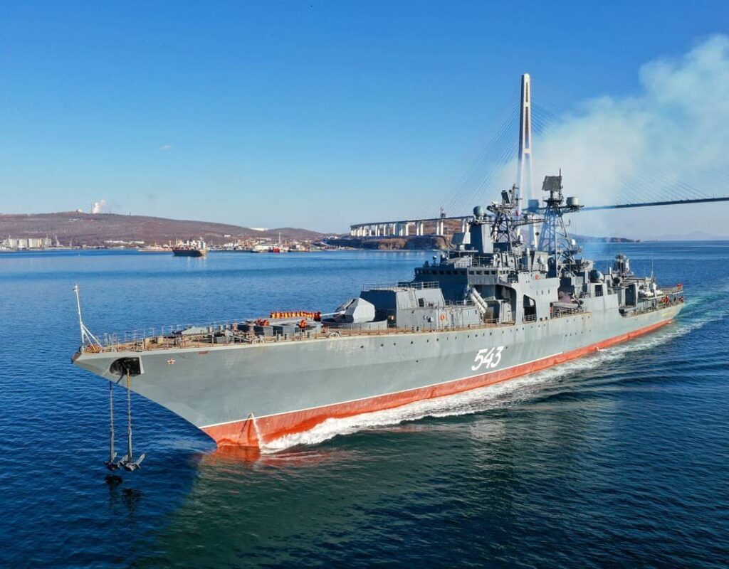 russian destroyer admiral levchenko
