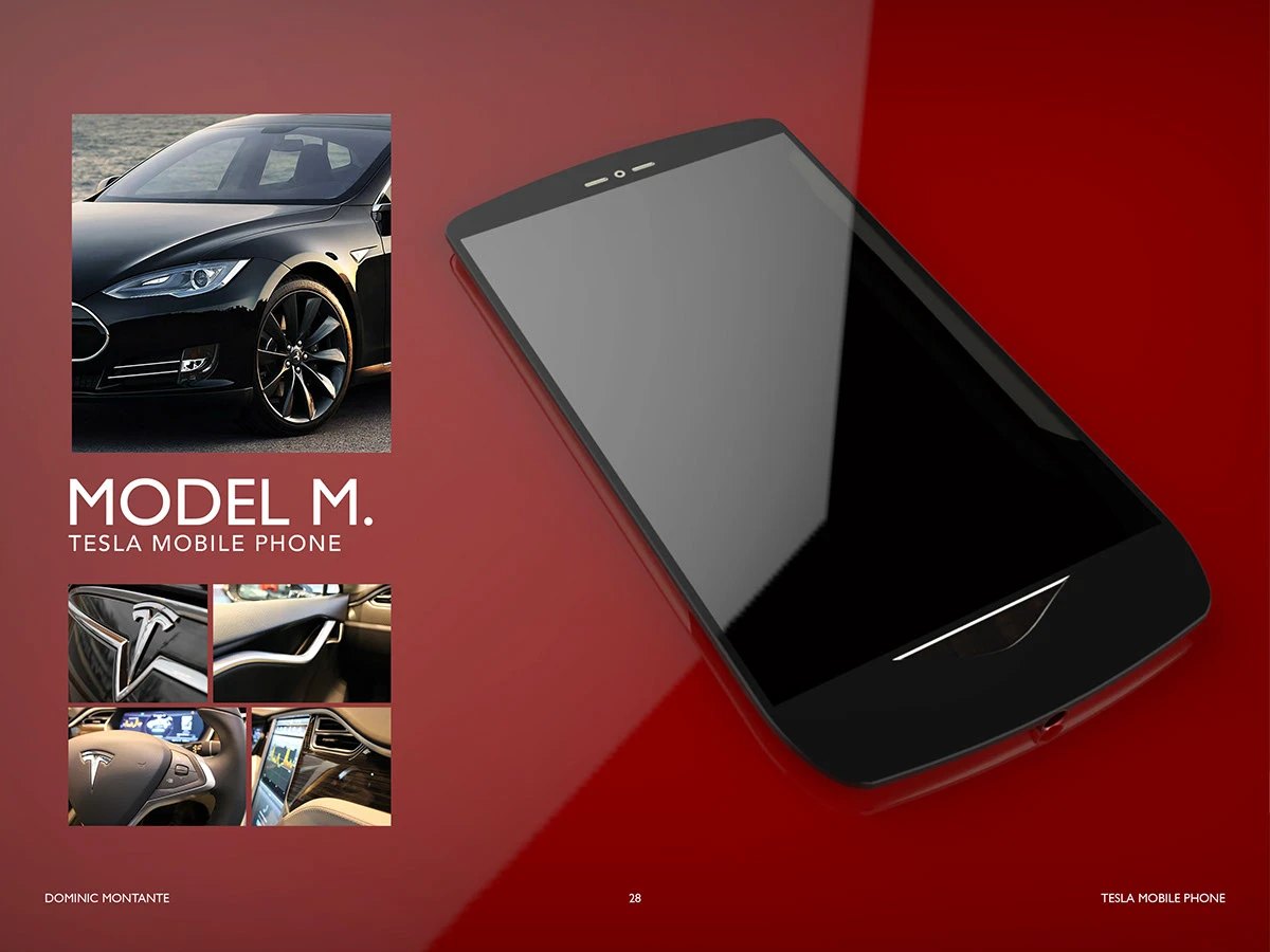 tesla cell phone